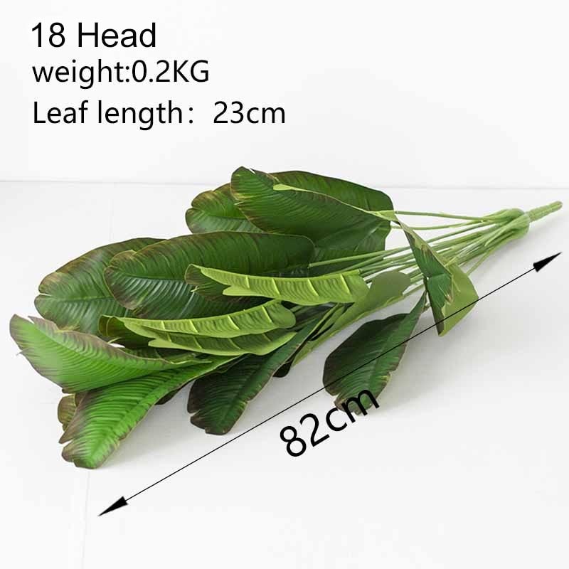 60-123CM Artificial  Palm  Tree Fake Plants Plastic Leaf Fake Tree For Home Wedding  Garden  Floor  Living Room  Decorations